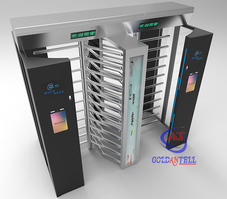 Full Height Access Control High Security Turnstile Bidirectional Automatic