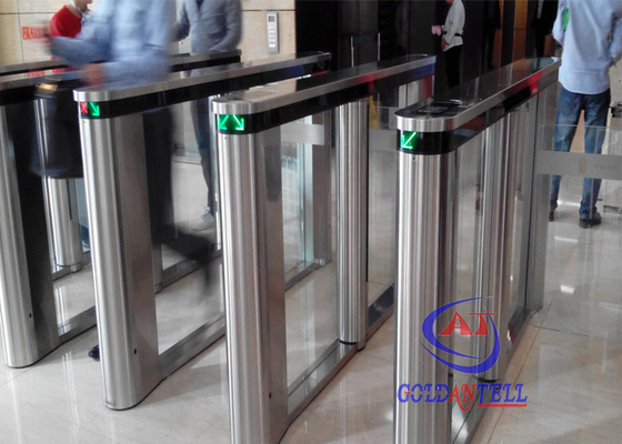 rfid remote pedestrian gate Half Height Turnstiles access control for School Library Theater