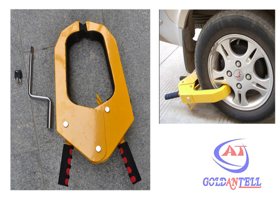 Waterproof manual Car Wheel Clamp anti theft steel environmental protection