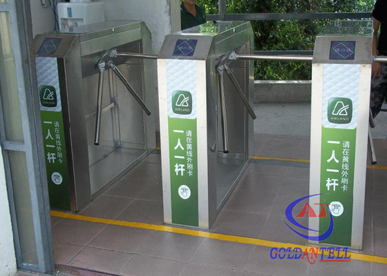 Bidirectional all electric mechanical Tripod Turnstile Gate for scenic spot school station