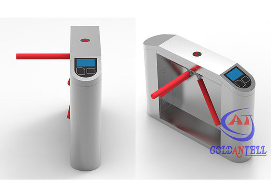 Metro Security Turnstile Gate Three Roller Indoor Outdoor with Fingerprint Face Scanner
