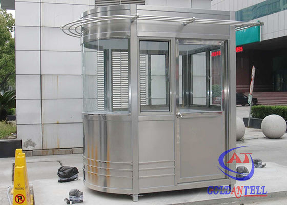 Earthquake Proof Grade 8.3 Modern Portable Security Booth Featuring Lifetime More Than 15 Years Suitable for Rapid Deployment and Long Term