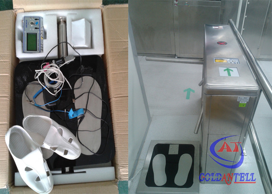 Indoor Outdoor ESD Turnstyle Protecting Pedestrians in Electronic Factories