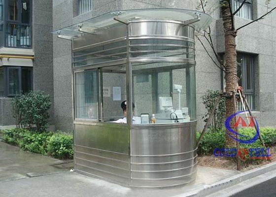 Earthquake Proof Grade 8.3 Modern Portable Security Booth Featuring Lifetime More Than 15 Years Suitable for Rapid Deployment and Long Term