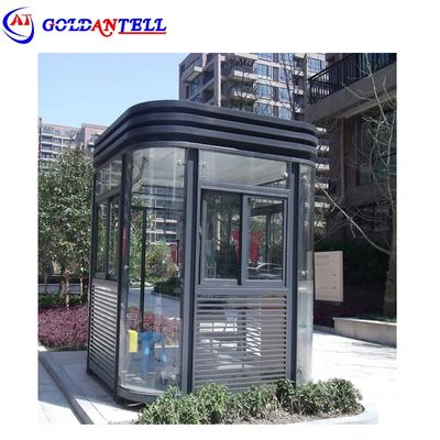 1500x2400mm Or Customized Security Guard Booth Earthquake Proof Grade 8.3 Gross Weight 320KG to 550KG Depend On Size