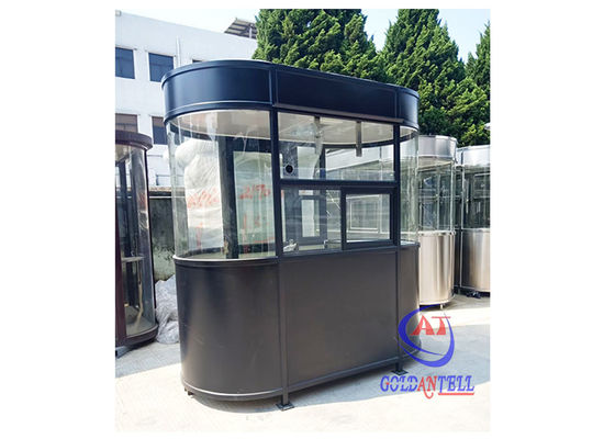 Mobile Stainless Steel Panel Security Guard Booths flexible Layout