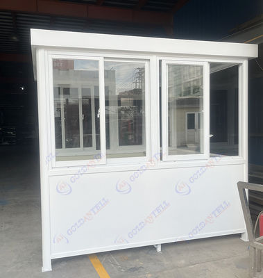 Color steel Security Guard House integral structure customized color perfect for secure site management and durable outdoor