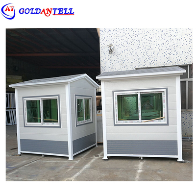 Luxury Prefabricated Container House Portable Ticket Booth Modular House