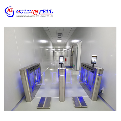 Facial Recognition ESD Swing Turnstile Gate Wrist Straps and Footwear Tester Human Body Staticstic