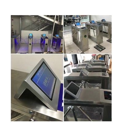 ESD Gate with RFID Card Reader 8 Inch Screen Wrist Strap Tester