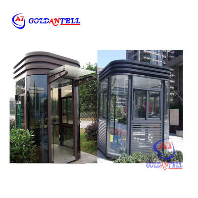 High Standard Elegant Security Guard House Cabin Toll Booth For Garden Optional Window Customizable Security Booth Designed For Various Environments