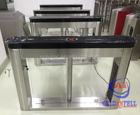 High-Speed Swing Turnstile Gate with 0.6s Sliding Speed IP54 Protection and 35-40 Persons/Minute Flow Rate