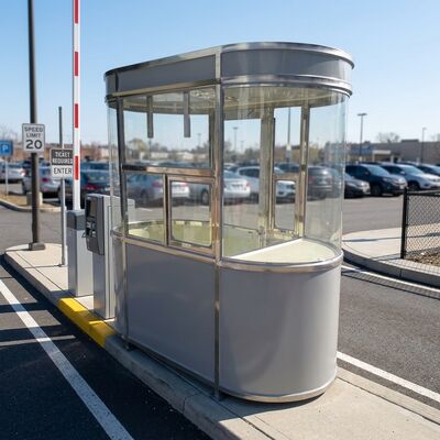 Composite Panels Modern Portable Security Booth Robust and Lightweight Design Suitable for Multiple Security Environments