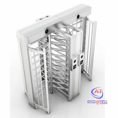 Direct Factory Powered Floor-to-Ceiling Turnstile Digital Tally for Logistics Hub and Port Terminal Security CE