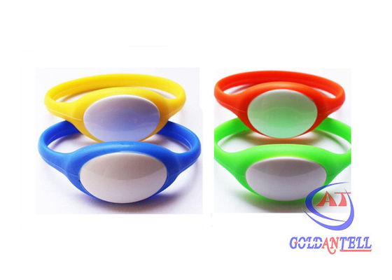 125khz 13.56mhz Rfid Wristband Silicone Bracelet NFC TAG Waterproof Smart RFID