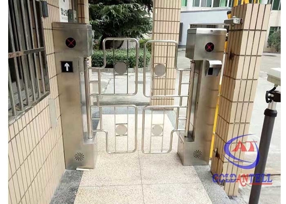 Anti Clamp Automatic Sensor 0.1s Swing Turnstile Gate
