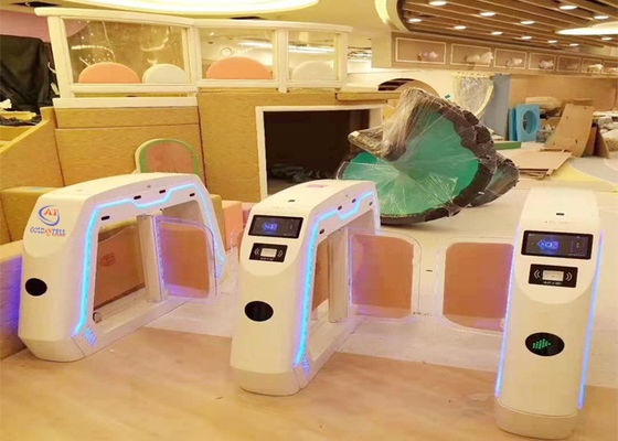 Popular Biometric RFID Card Reader Facial Recognition Turnstile Barrier Gate With New Design