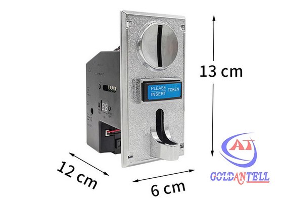 18mm Coin Operated Turnstile CPU Programmable Multi Coin Selector Collection System