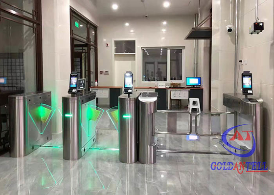 Customizable Face Recognition Swing Turnstile for Pedestrian Access Control