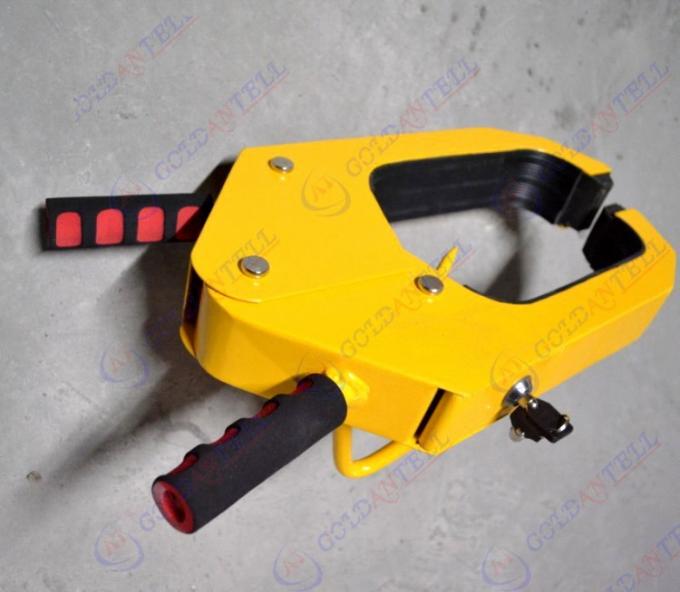 A3 Steel Security Vehicle Wheel Clamp , Car Wheel Lock For Width 18