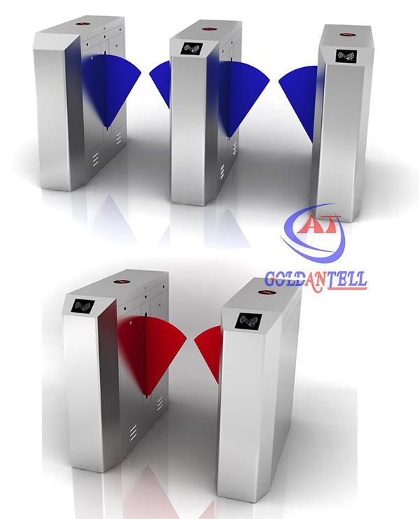 Access Control System Auto Turnstile Full Height , Safety Outdoor ...