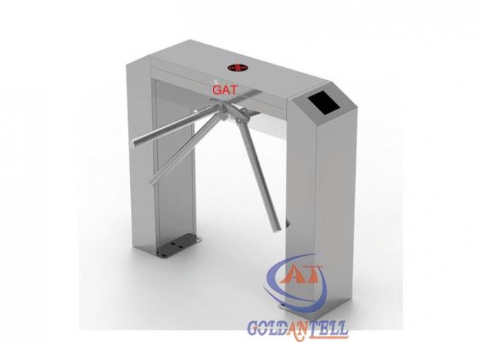 Token Operated Exit Control Entrance & Exit Tripod Access Control Turnstiles IC ID Card Fingerprint ...