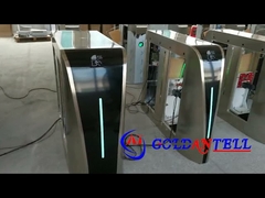 new art flap barrier gate with 60 & 90cm passing lane