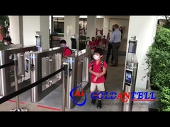 GAT-660 Face Recognition School Security NFC Swing Turnstile Gate