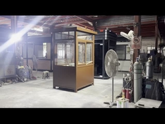 Color Steel Fully Epuipment Integral Ticketing Booth with Customizable Design & Color