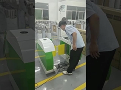 kids turnstile outside RFID Waist Height Fingerprint barrier