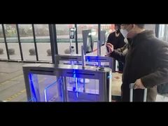 GAT-660 Customizable Face Recognition Swing Turnstile for Pedestrian Access Control