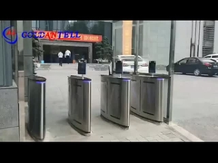 GAT-232 Outdoor Face Scanner RFID Smart Gate Flap Barrier System For Schools Gym