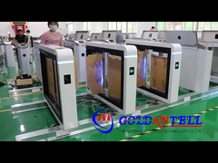 GAT-622 Customized Color White Swing Turnstile Speed Gate Bi-diretional