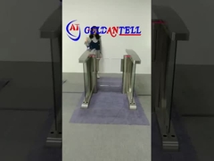 GAT-671 China high speed lane gate rfid swing barrier for Office entrance