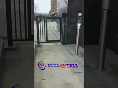 AD Door With RFID / Fingperint / Face Scan Access Control System For Building Entrance
