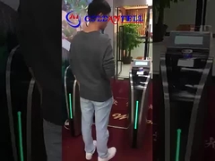 GAT-630 Ticket / QR code RFID Automatic Turnstile Gate For Waterpark/ Metro