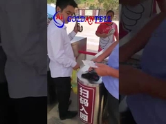 Automatic Barcode / Qr Code Turnstile Ticket Management Systems For Tourist Area , Museum