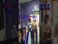 GAT-651 Customize OEM ODM Security Turnstile Gate Speed Swing Turnstile Gate For Gym Cinema School