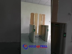 GAT-623 Mechanism 1.8meter Height Glass Barrier Speed Turnstile Gate With Brushless Motor