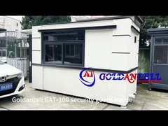 Security Police Security Prefab Guard House With Bathroom
