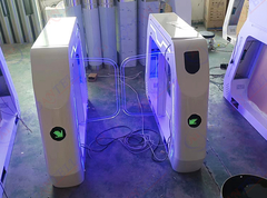 Customizd Logo Color Available High Security 304 Stainless Steel Anti-pinch Swing Barrier Gates