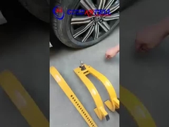 L4 Heavy Duty Steel Anti Theft Wheel Clamp Lock 