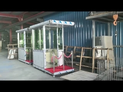 Outdoor Movable Security Guard Booth Stainless Steel Waterproof
