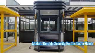 Modern Prefabricated Steel Security Guard Booths
